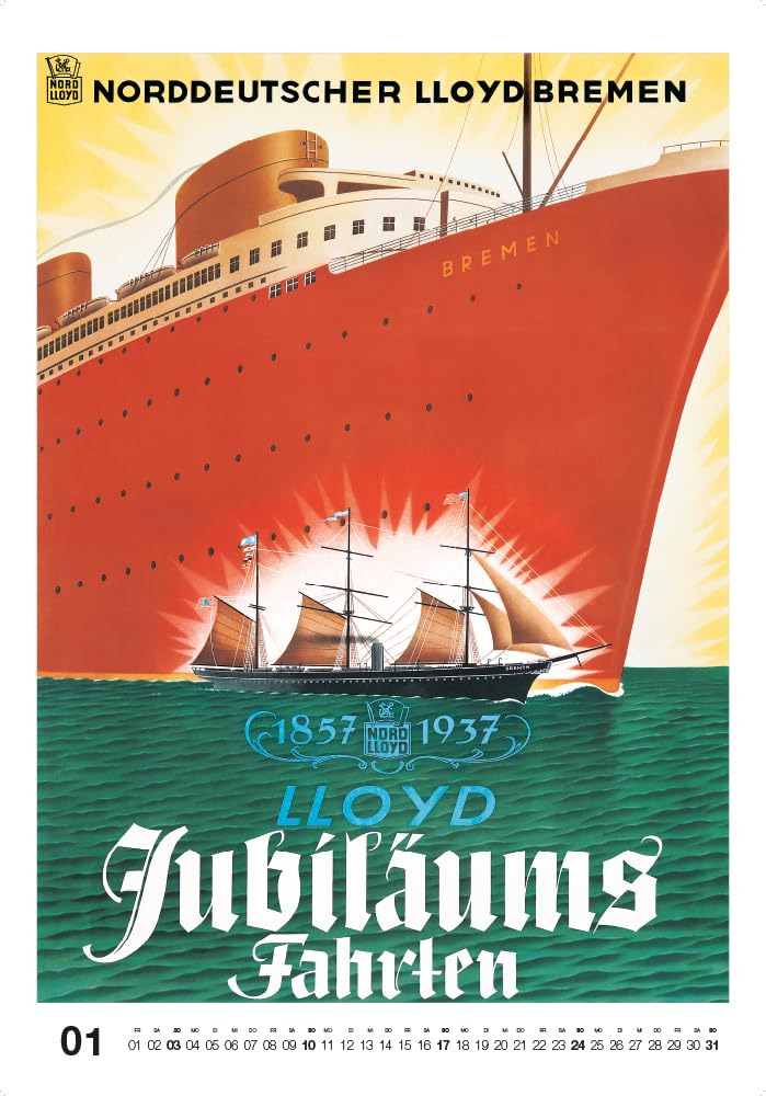 Historische Schiffsplakate 2027