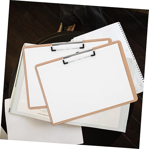 Miniatura 3 de Ciieeo 3 unids tablero de escritura carpetas de oficina, organizador de carpetas de archivos, organizador de pintura, portapapeles, boceto, tablero