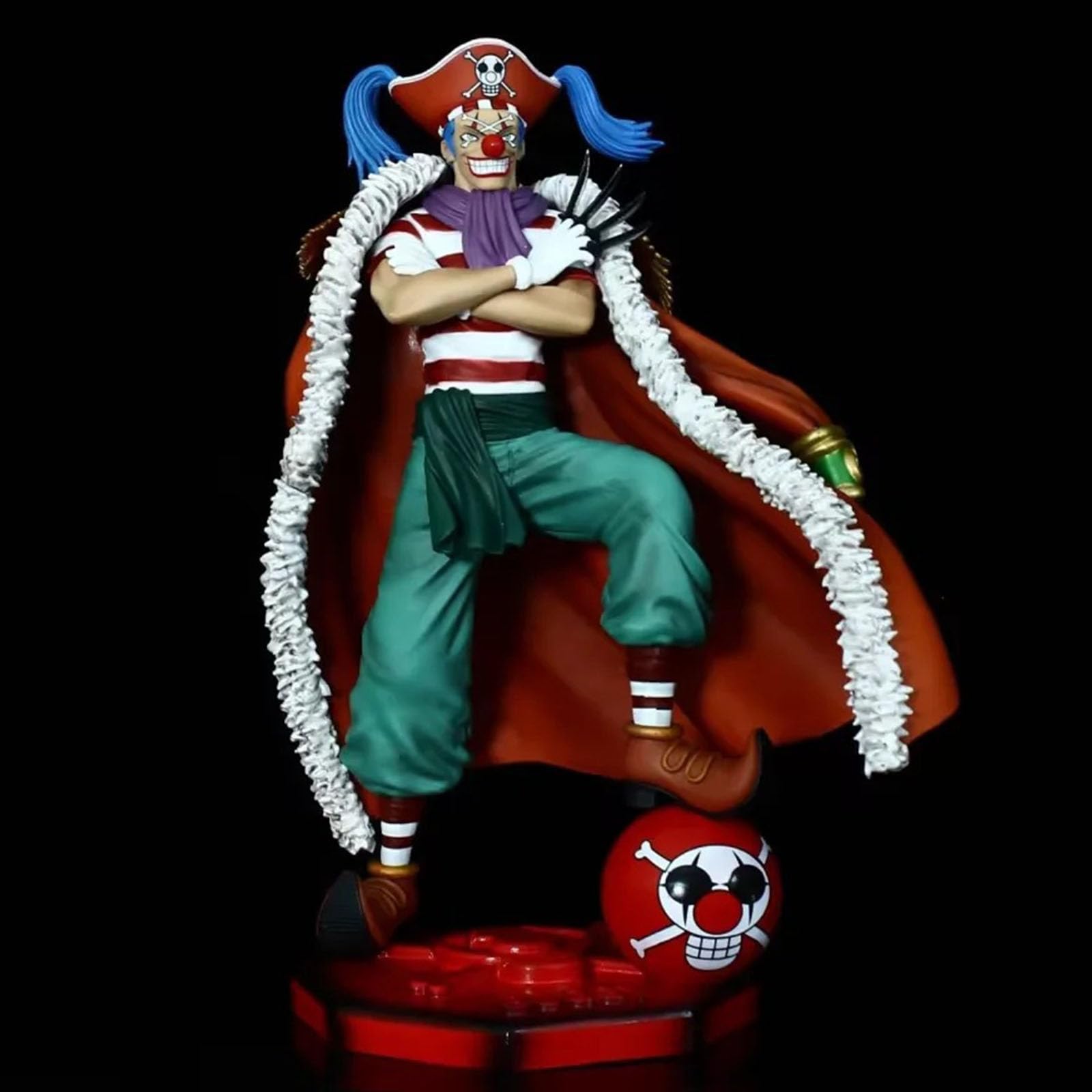 ピエロ　兵隊ピエロ、海賊ピエロ・・・ Amazon.co.jp: Muenmee バギー フィギュア アニメ ピエロ PVC