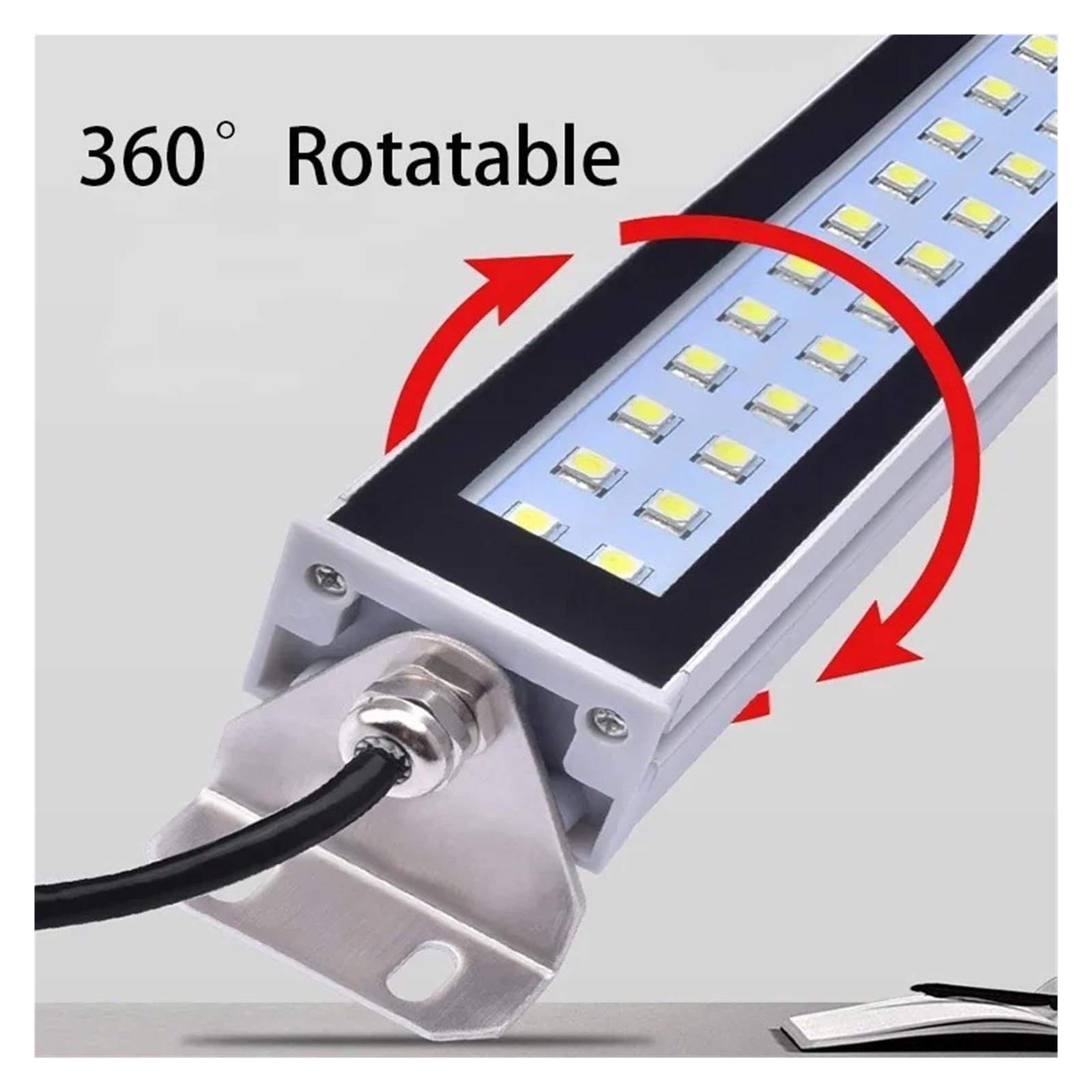 Lampy Rurowe Do Obrabiarek, CNC IP67 Wodoodporne, Olejoodporne