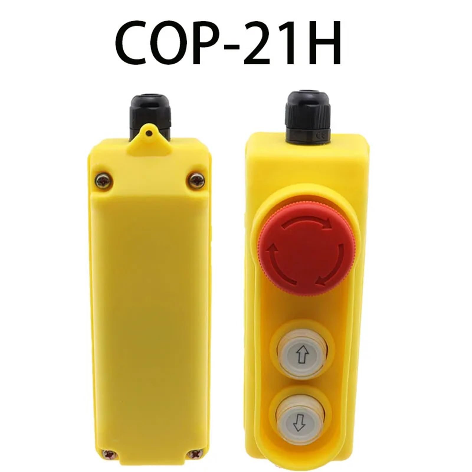 1 szt. COP-21H Przycisk podnoszenia Odporny na deszcz Przycisk zatrzymania awaryjnego Przełącznik 2,2 KW 250 V sterowany bezpośredni elektryczny przełącznik podnoszenia