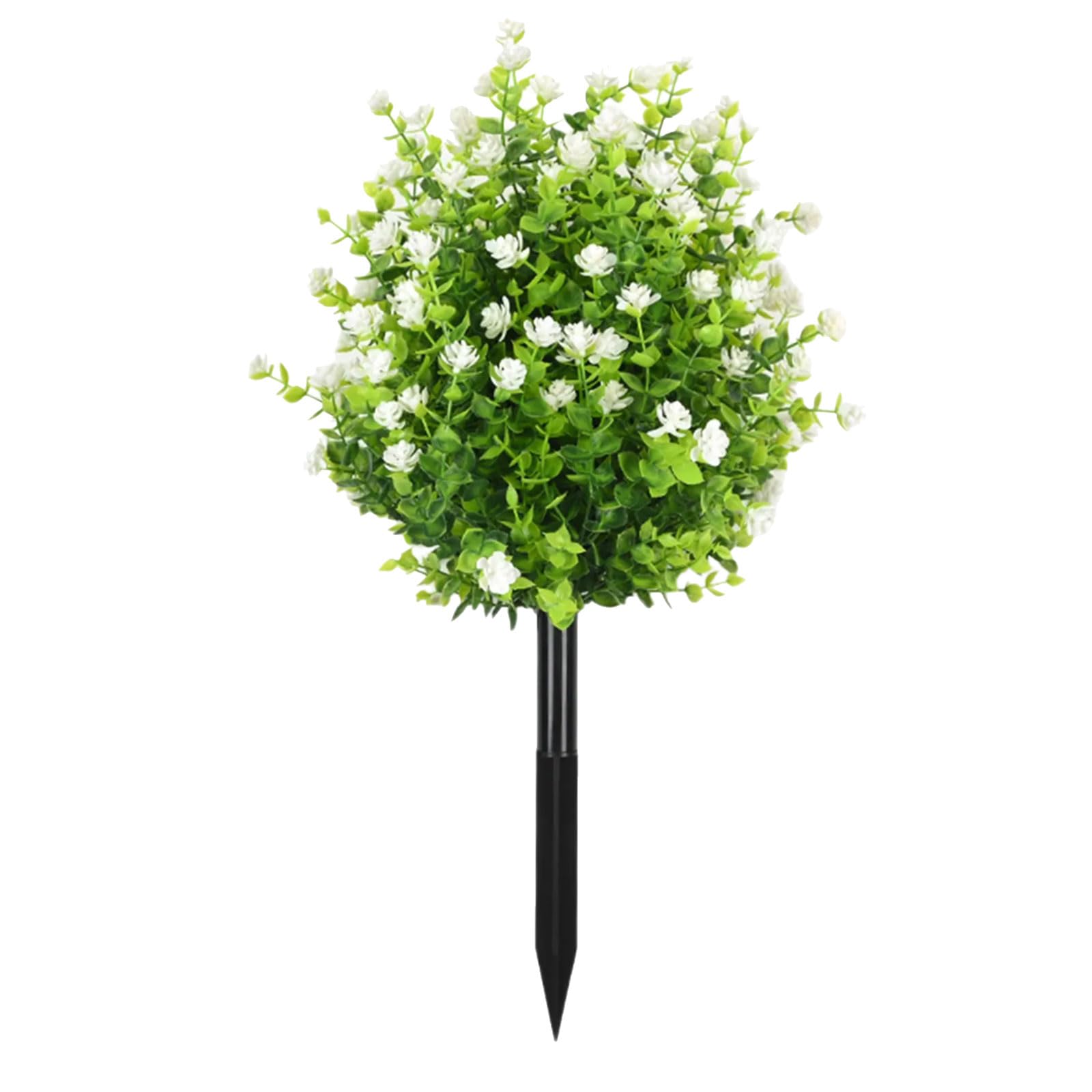 MIDOKSTUA Realistic Artificial Ground Flower Stake for Outdoor Garden Wedding Decoration Artificial Ground Flower Outdoor Garden Decoration Realistic Floral Stake