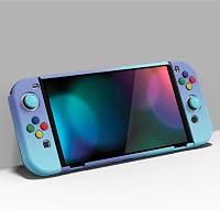 PlayVital AlterGrips Nintendo Switch OLED tok, ergonomikus Joy Con tartó, dokkolható védőtok 4