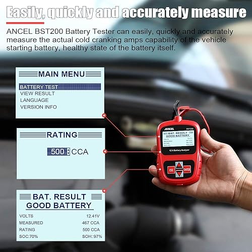 Miniatura 9 de ANCEL FX3000 Escáner OBD II automotriz para verificar la transmisión del motor SRS ABS EPB aceite de servicio de luz de reinicio SAS ABS BMS