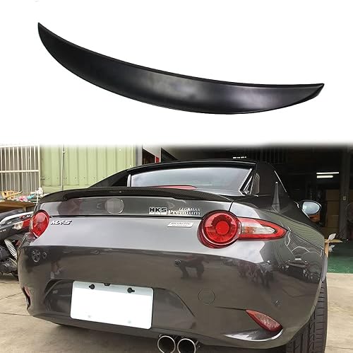 Miniatura 2 de Compatible con Mazda Miata MX-5 MX5 ND Roadster retráctil Fastback trasero maletero trasero alerón pintado