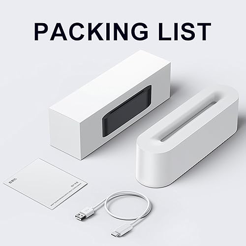 Miniatura 7 de Difusor de aceite esencial, difusor de aromaterapia con llama de fuego de chimenea, humidificador ultrasónico de niebla fría de 5.1 fl oz, difusor