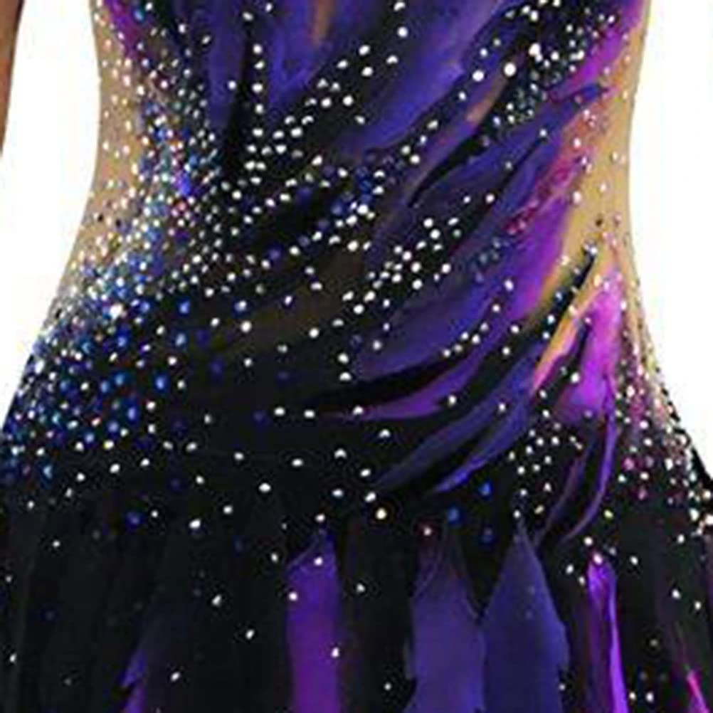 Body da Ginnastica Femminile per Competizione Gonna da Danza Artistica Professionale per Ragazze Vestito da Pattinaggio Artistico su Ghiaccio Tuta da Pattinaggio su Rotelle