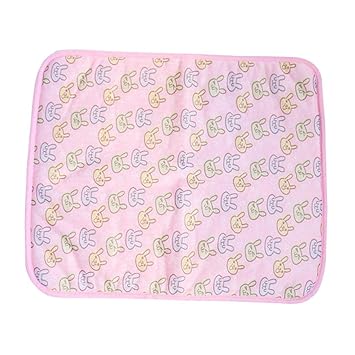 Aswadh Soft Pet Cooling Mat Dog Cool Pad Self Cooling Cats Cushion Pads Pink M
