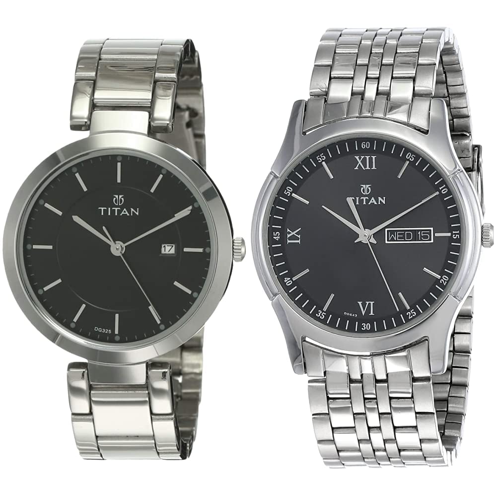 Titan Stainless Steel Women Analog Watches Combo (Nk2480Sm08,Nk1636Sm01), Silver (B07WYWSHY6) Amazon Price History, Amazon Price Tracker