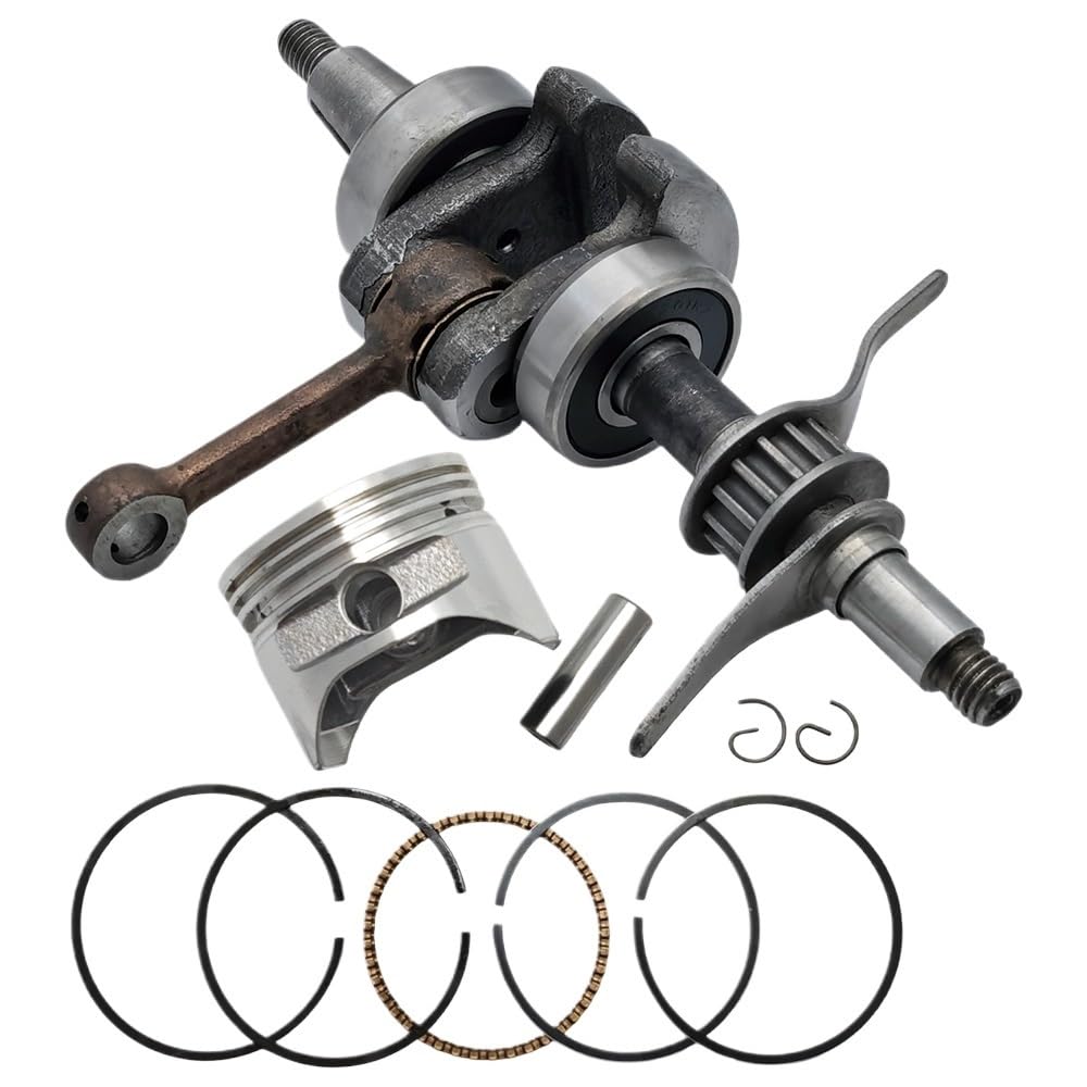 Kit de 10 Anillos retención pistón 39 mm for cigüeñal cortacésped GX35 GX 35 4 Tiempos, Motor Gasolina pequeño