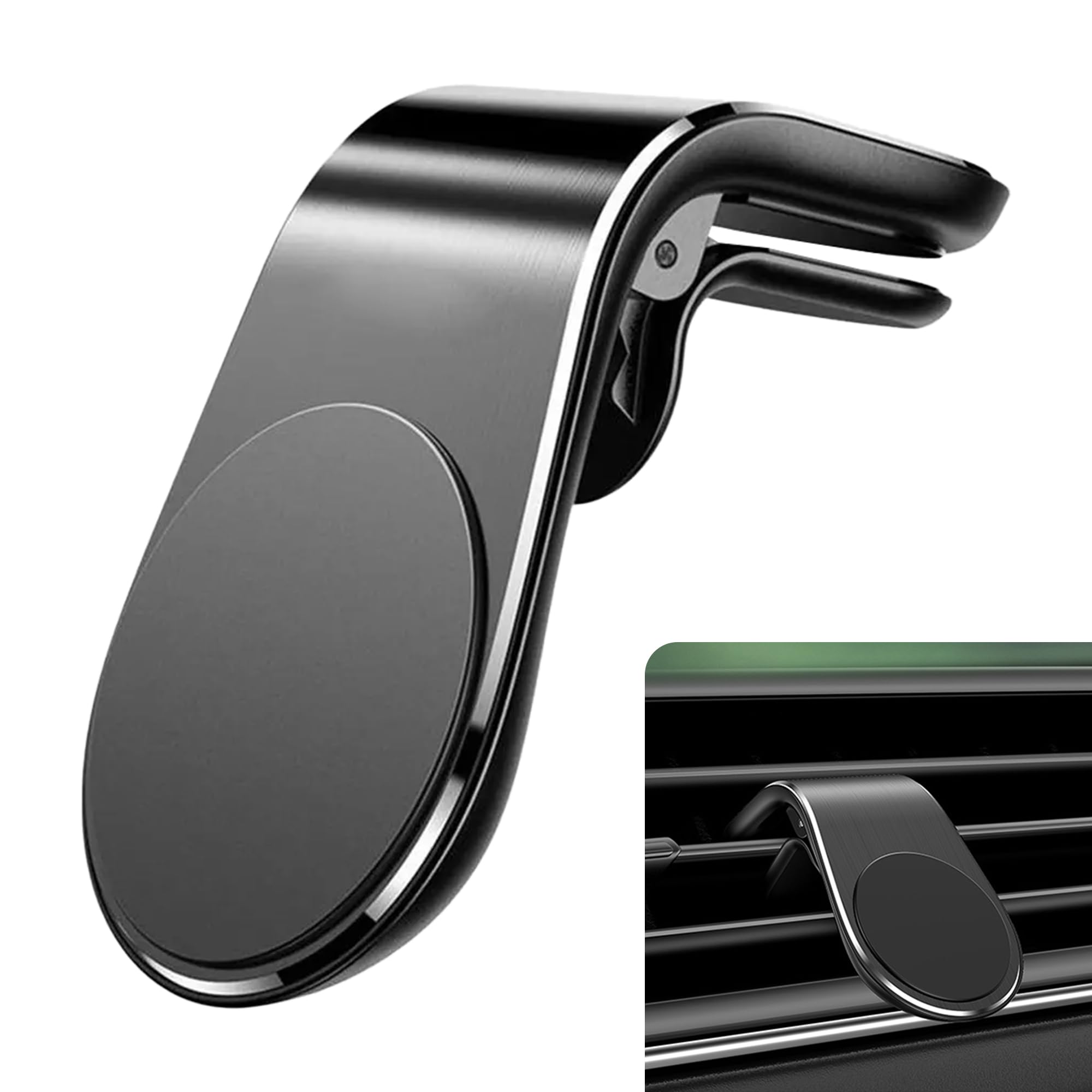 Flaconi Supports de Voiture,Support de Ventilation pour Grille D'aération,Support Magnétique pour Grille D'aération pour OOONO 1/OOONO 2,Adapte pour à la Plupart des Bouches D'aération de Voiture