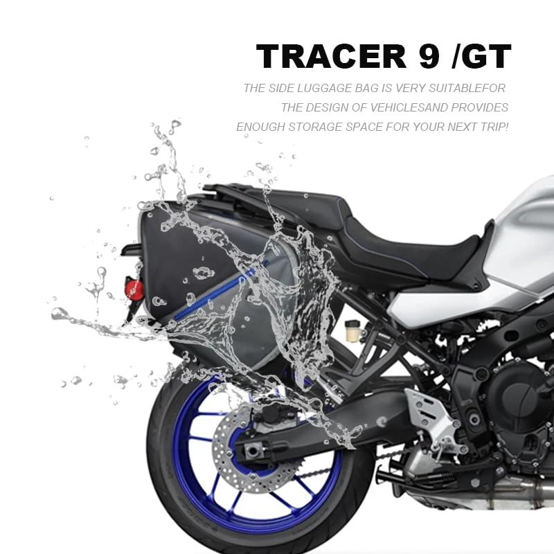Alforjas para Motocicleta Expandibles para TRACER 9/900 GT miniatura 2