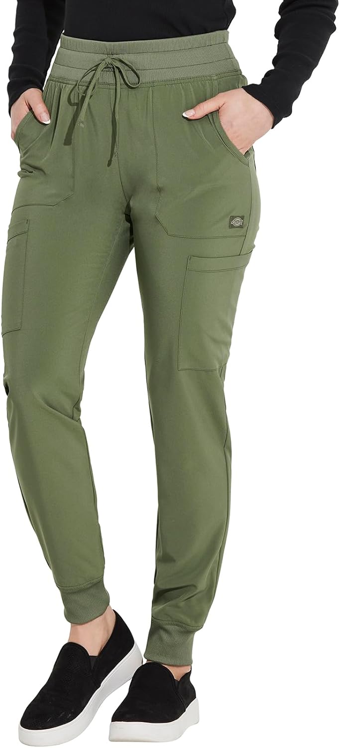 Dickies EDS Essentials Womens Scrub Pants Joggers Stylish & Comfortable Scrubs Jogger DK065 - Image 5