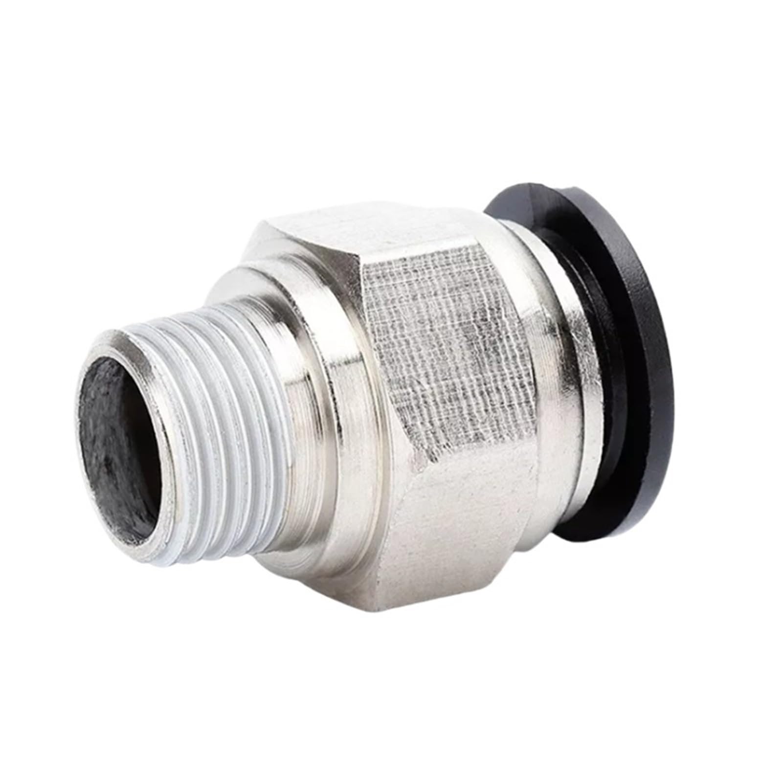 30/50/100 pezzi Raccordi pneumatici PC 4 6 8 10 12mm Filettatura maschio(PC8-04,50pcs)