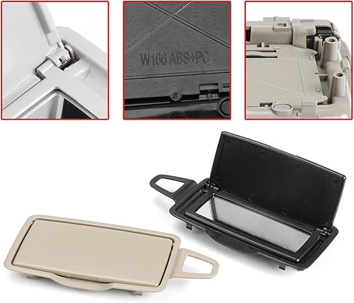 Miniatura 6 de LINCYS Coche parasol visera maquillaje cosmético espejo cubierta para Mercedes para Benz GL ML W166 GLE GLS W292 1668100110