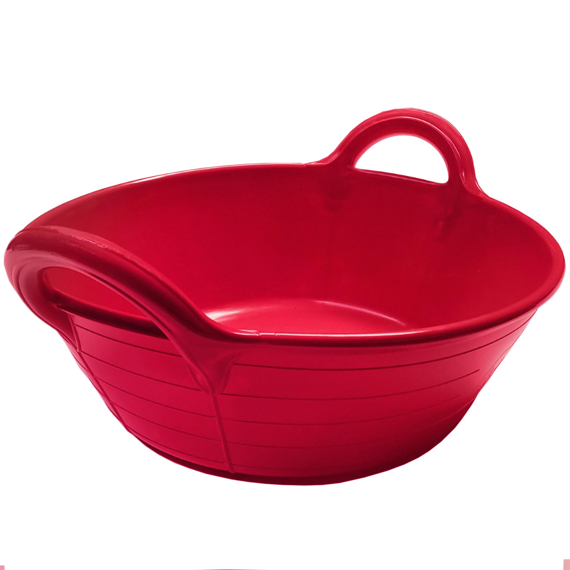 Skip Feed Bucket Feeder Trough with Integrated Handles Small Skip S1-11L - Red