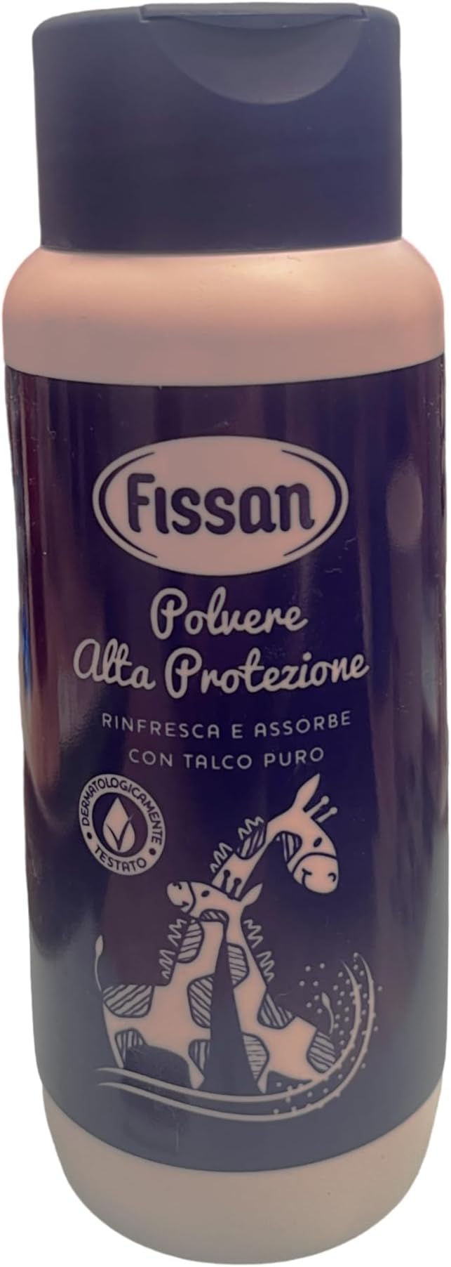 Fissan Polvere Alta Protezione, Rinfresca ed Assorbe, talco puro, 100g (Confezione da 6)