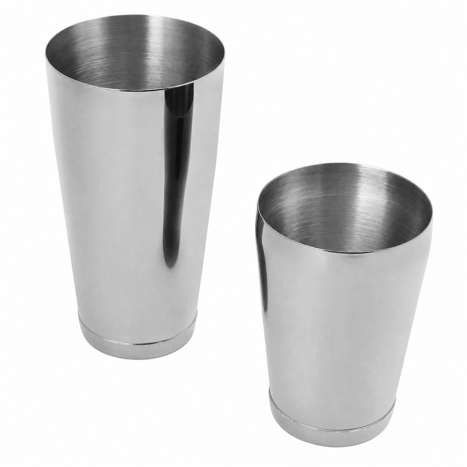 550ml e 850ml Shaker in acciaio inox con peso, Boston Shaker Professionale