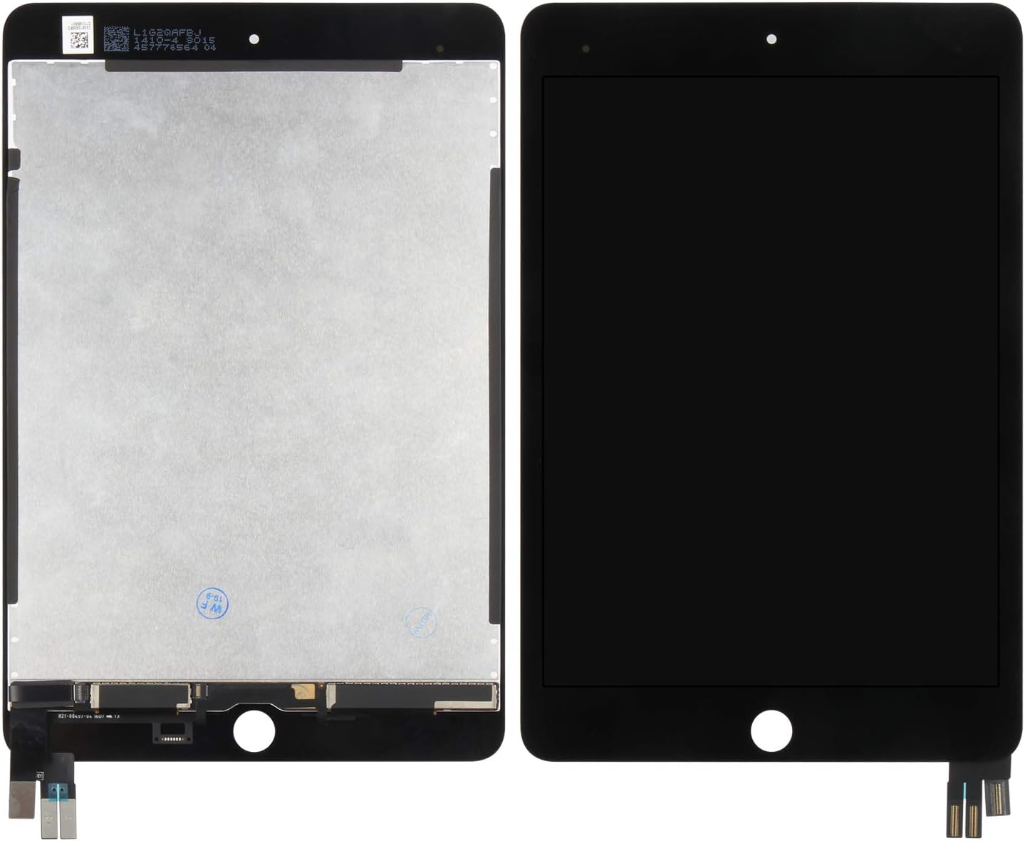 A-MIND for iPad mini 5 7.9" 2019 A2133 A2124 A2126 A2125 LCD Display Touch Screen Assembly Replacement Parts, Tablet Front Panel & LCD Screen Repair,with Tool Set + Screen Protector (Black)