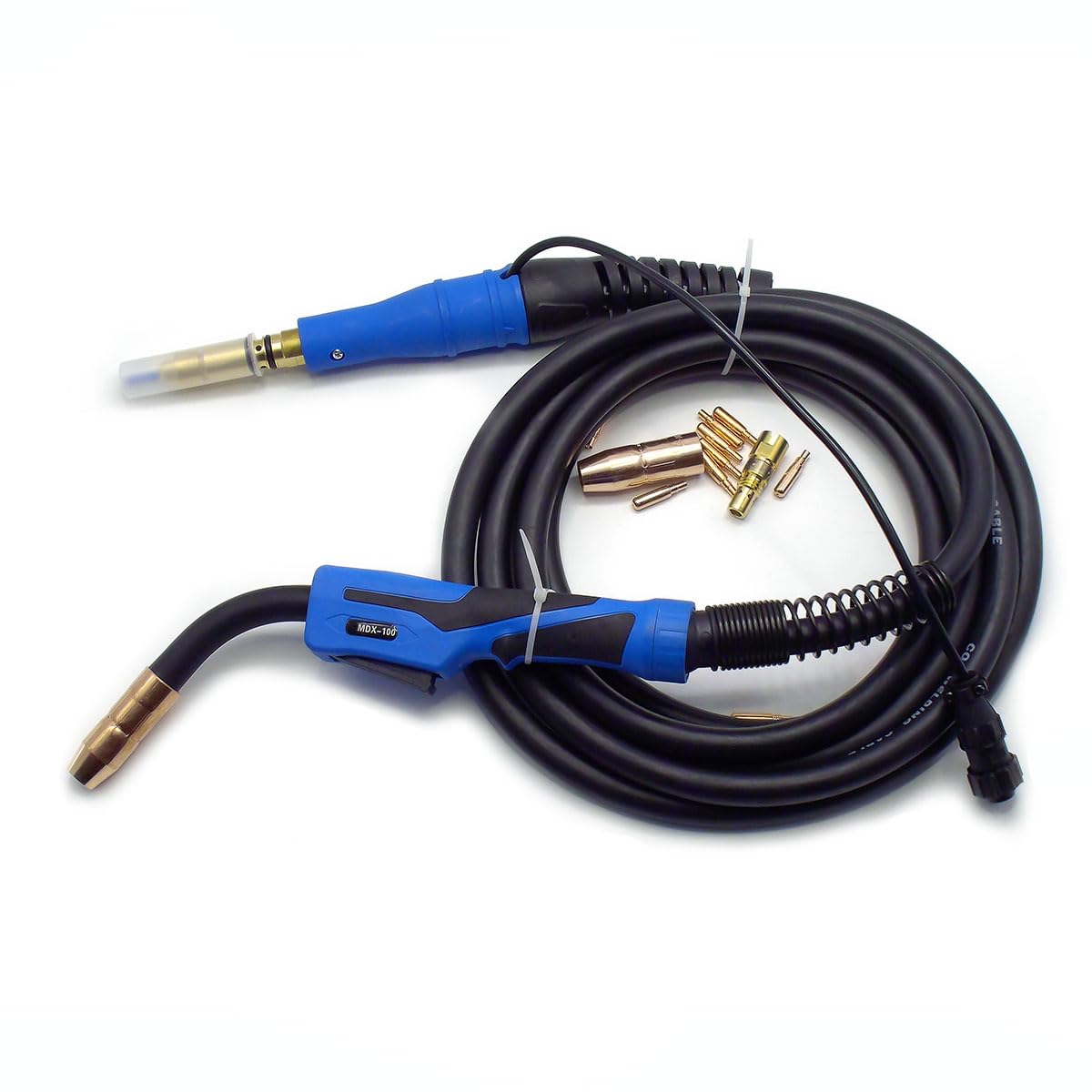 10ft 15ft MIG Welder Gun Replacement for Miller Multimatic 215,220 Millermatic 141,142,211 MIG GUN AccuLock MDX100 consumables MDX-100 1770028 1770030