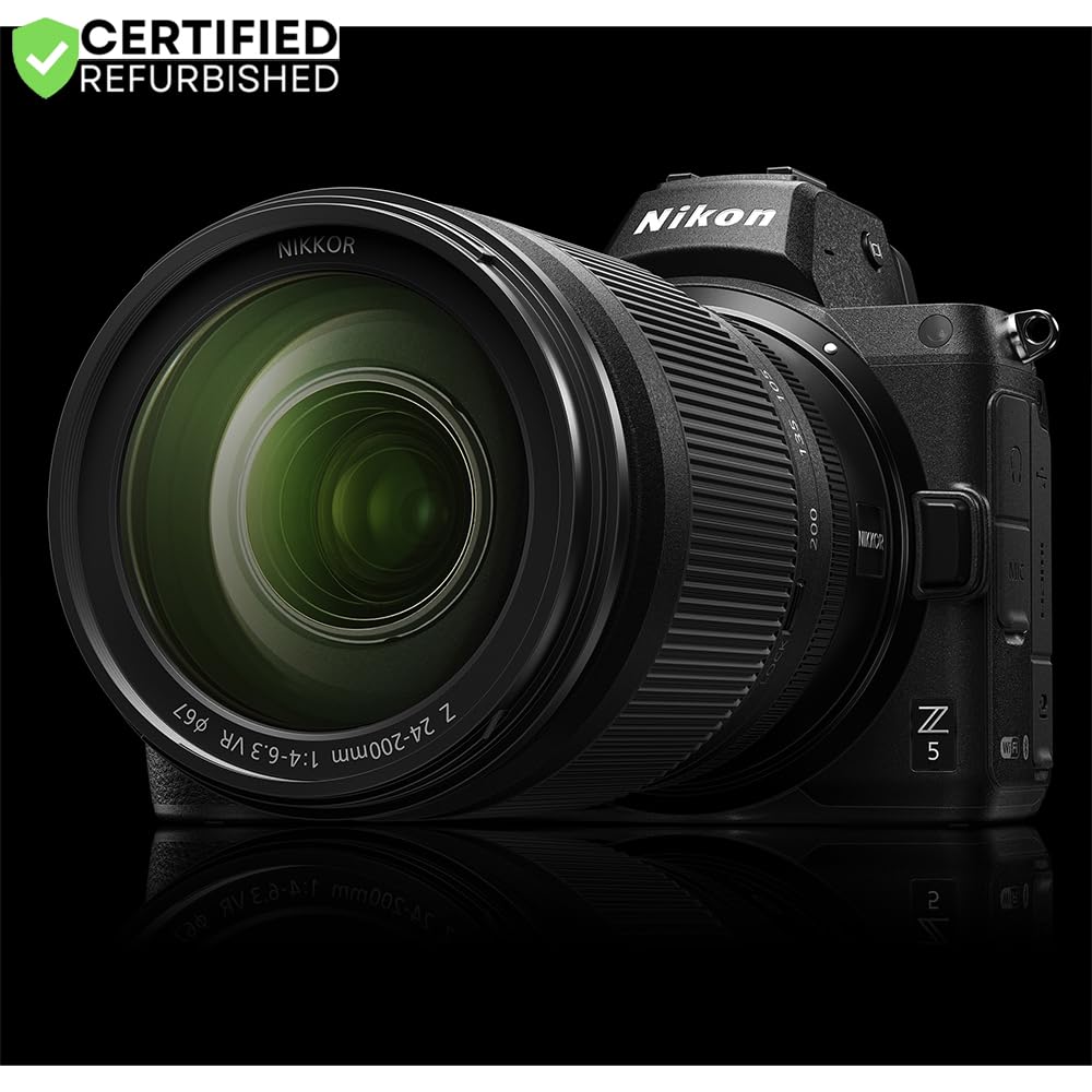 Amazon.com : Nikon 1641 Z5 Full Frame Mirrorless Camera Body FX 4K
