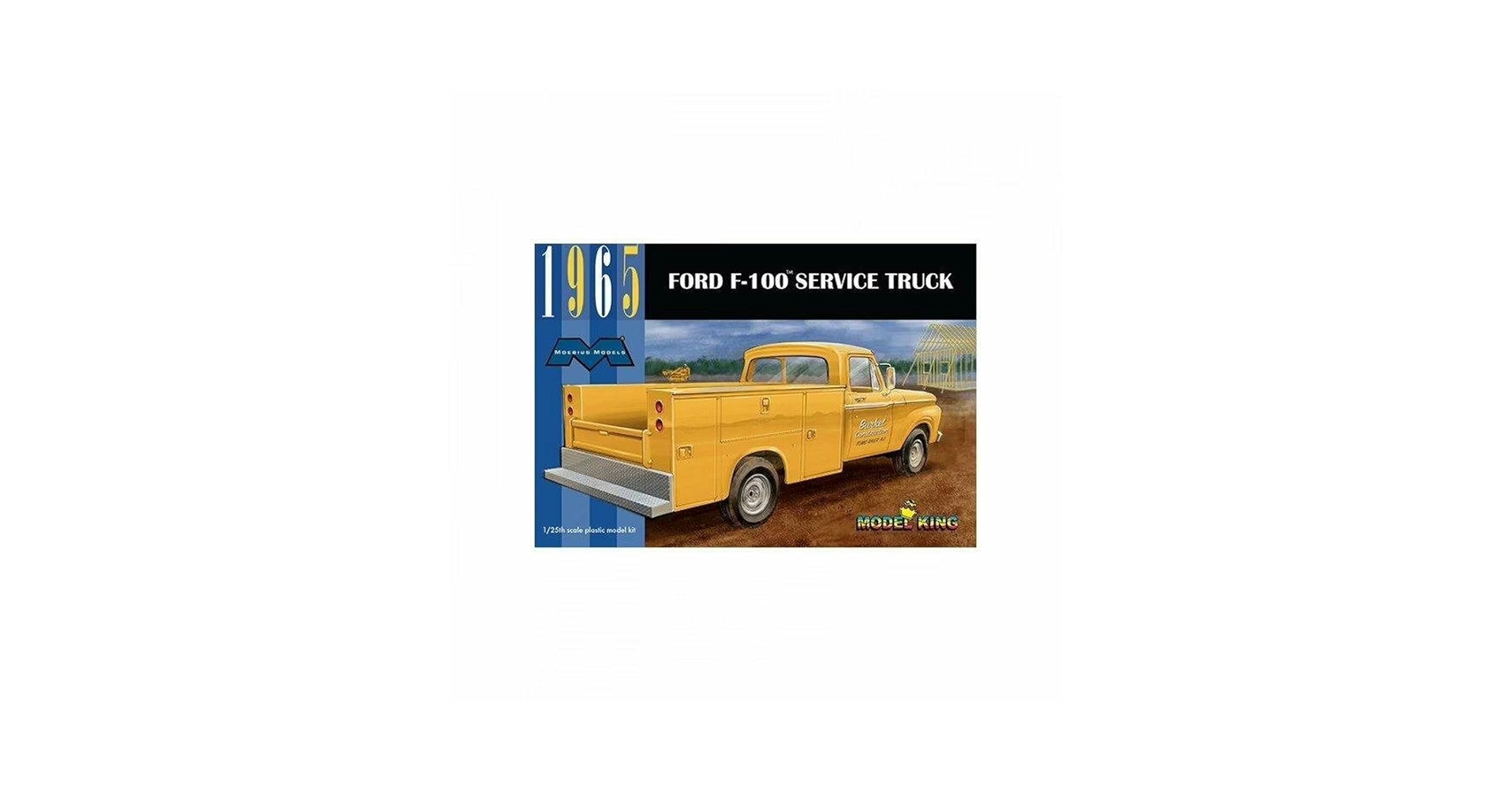 Amazon.com: Moebius Models 1965 Ford F-100 Service Truck