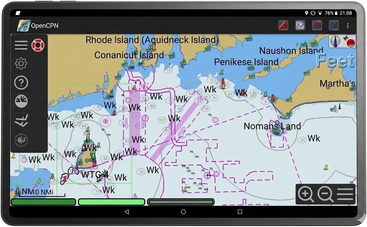 Dolphin 11 Inch Marine GPS Chartplotter...