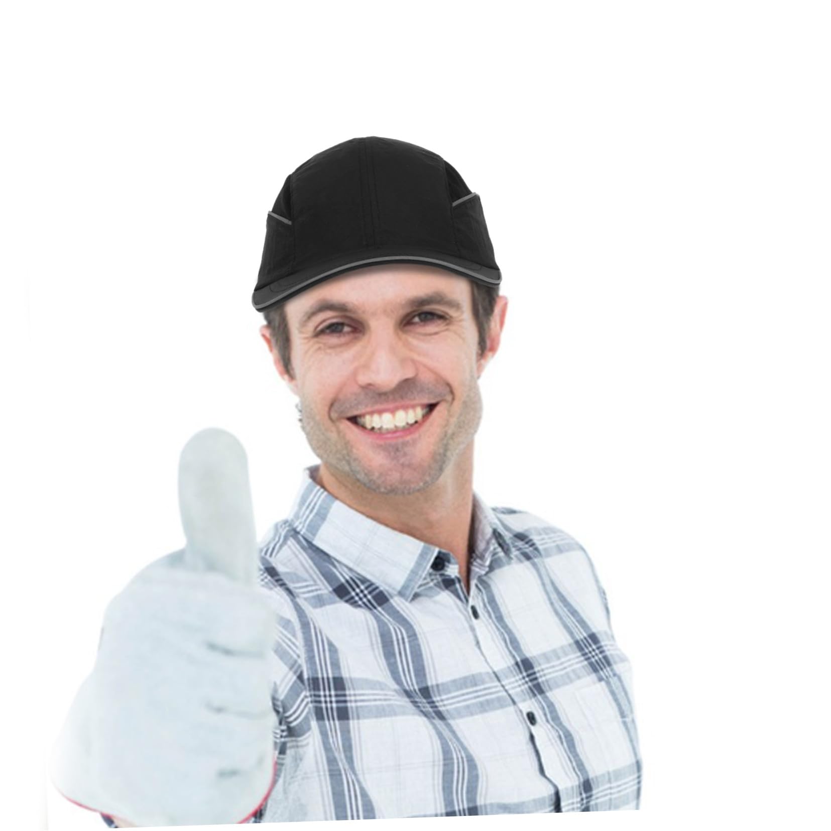 Gorra Casco De Seguridad Antiestática E Ignífuga Gorra De Béisbol con Forro Transpirable Protección para Construcción Y Mantenimiento Eléctrico Tapa De Seguridad