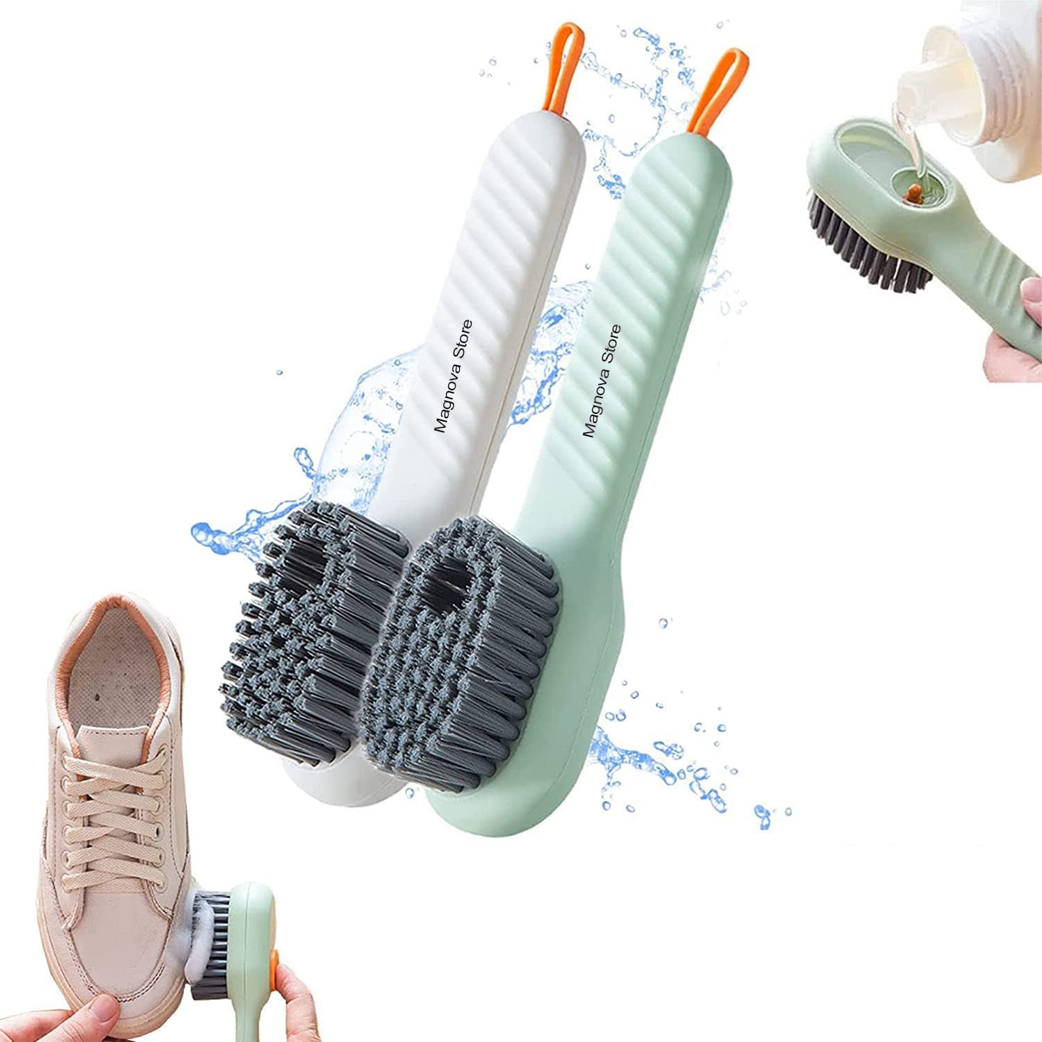 See full amazon price history chart for Magnova Store® Liquid Shoe Cleaning Brush with Soap Dispenser, Shoe Laundry Brush Scrub Brushes for Cleaning, Soft Bristle Cleaning Brushes for Clothes and Shoes,Household Use Bathroom Kitchen Magnova Store® Liquid Shoe Cleaning Brush with Soap Dispenser, Shoe Laundry Brush Scrub Brushes for Cleaning, Soft Bristle Cleaning Brushes for Clothes and Shoes,Household Use Bathroom Kitchen (B0BS3Y2T24) Amazon Price History, Amazon Price Tracker
