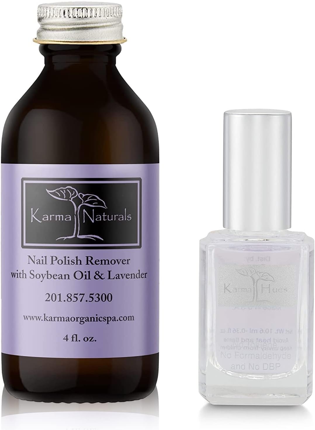 Natural Two in One Base Coat/Top Coat for Women- Non-Toxic Nail Treatment Vegan Cruelty-Free