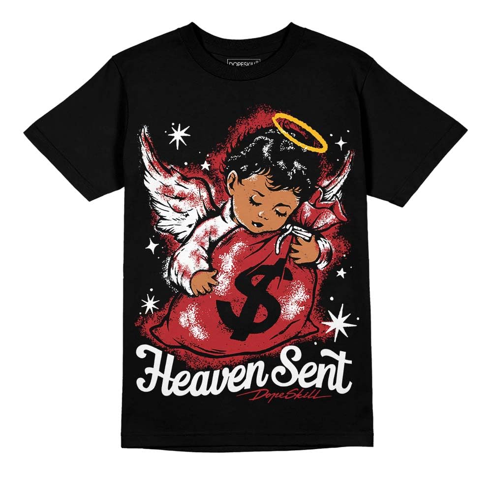 DopeSkill Graphic Tee Streetwear Hip Hop Hypebeast Street Style Crew Neck Unisex T-Shirt Sneaker Colour Matching Shirts Angel