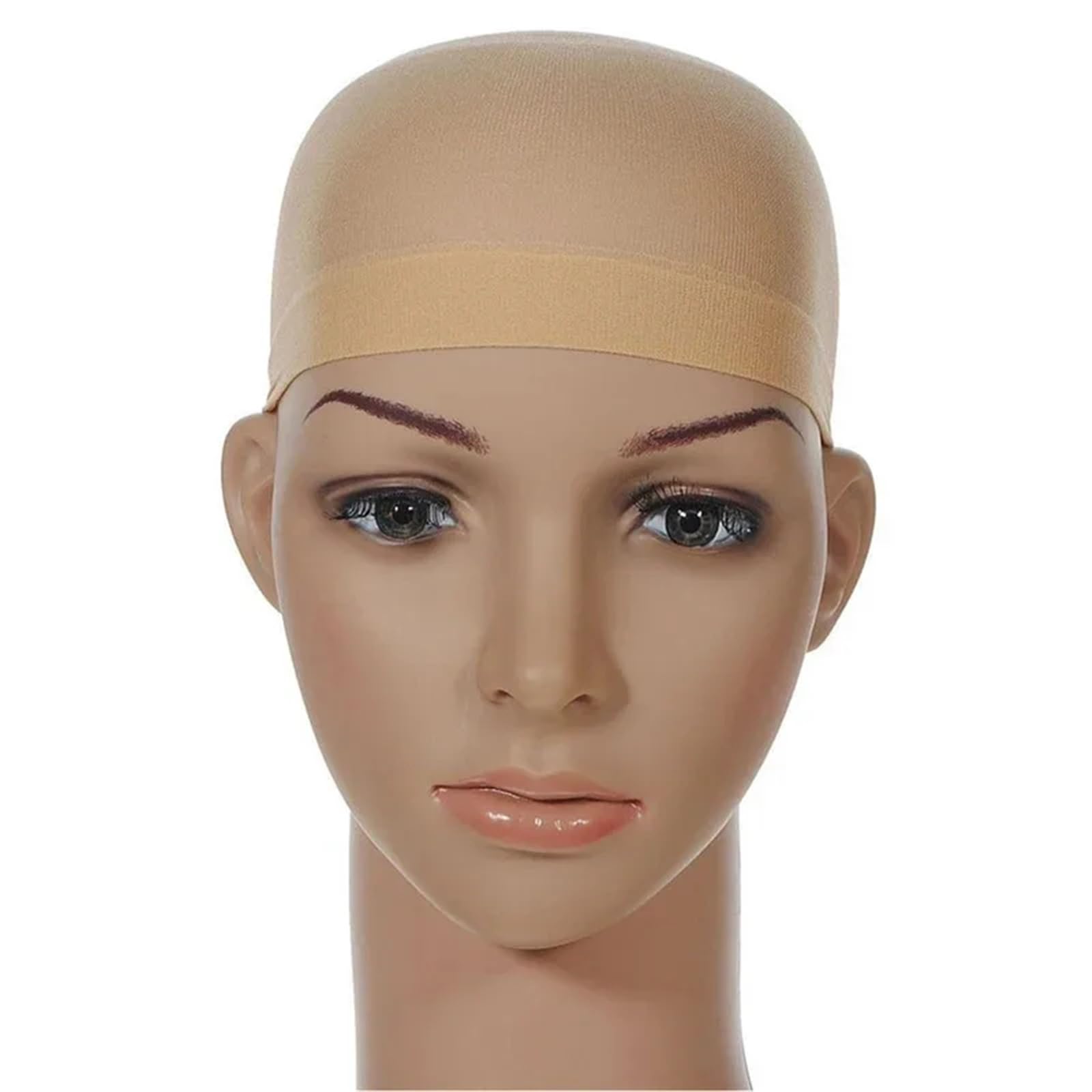 Perückenkappen Haarnetze Weben 10 12 20 Teile/paket Strumpf Stretch Mesh for Die Herstellung Von Perücken Freie Größe für Cosplay Party(20pcs)