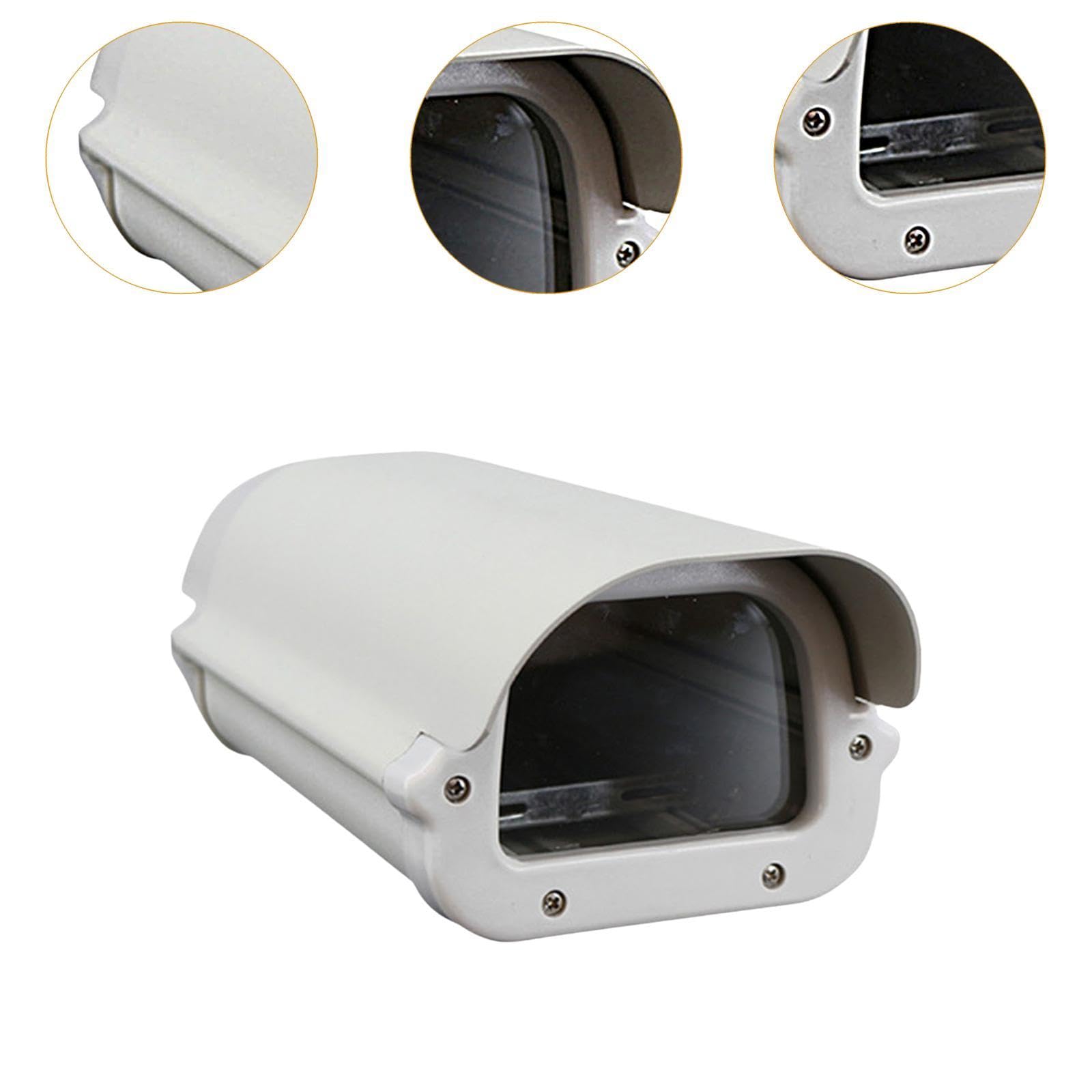 Boîtier de caméra de vidéosurveillance de sécurité Boîtier de Protection en Alliage d'aluminium Coque extérieure Boîtier de Protection pour caméra de, 12 inch
