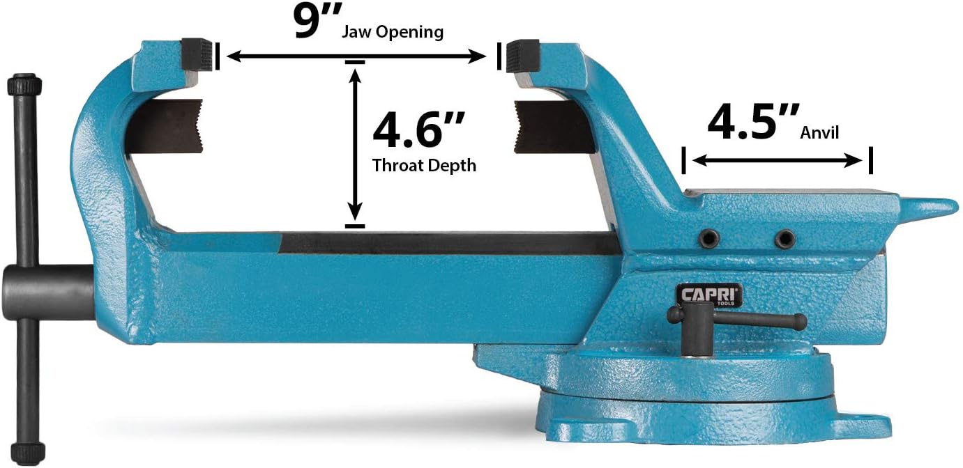 Bеѕt Cуbеr Dеаlѕ 🔥 Capri Tools 10517 Ultimate Grip Forged Steel Bench Vise, 7