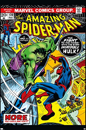 Trends International Marvel Comics Amazing Spider-Man #120 Wall Poster, 22.4L x 14.7W, Premium Unframed Version