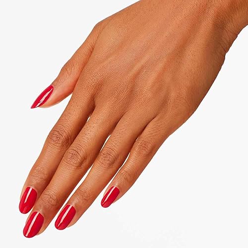 Miniatura 37 de OPI Esmalte de uñas de esmalte de uñas Esmalte de uñas opaco rojo claro resistente a las virutas Secado rápido, sin rayas Gran Manzana Roja,Art