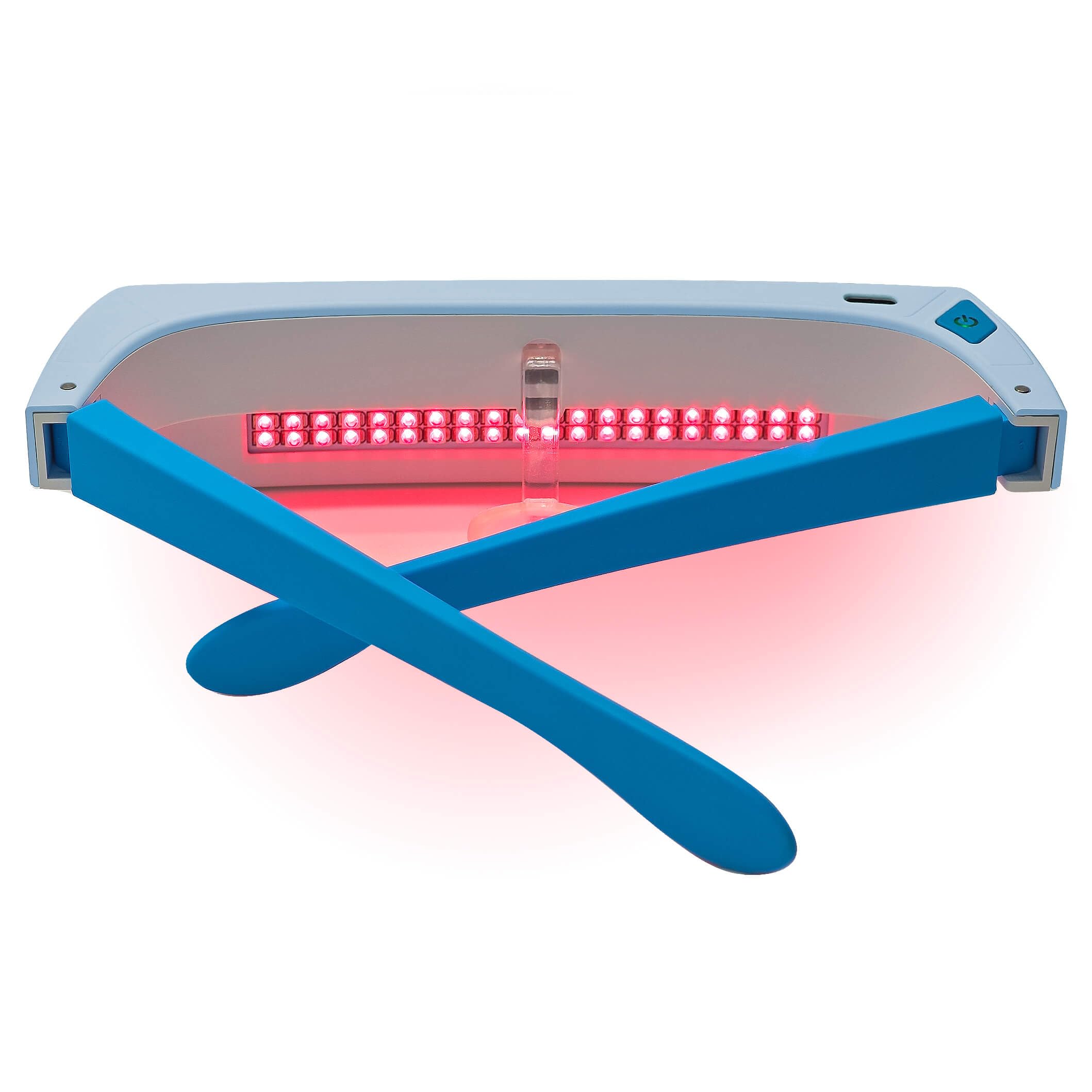 Photo 1 of Red Light Therapy Glasses 670nm - Supports Eye Comfort & Visual Wellness, Wearable Red Light Therapy Glasses - UV-Free LED Light, Helps Relieve Eye Fatigue (Red Light)