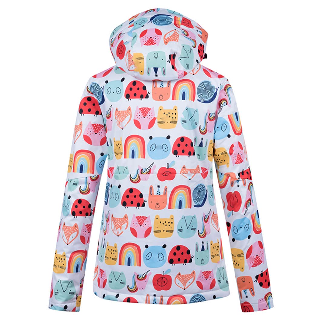Disimlarl Chaqueta cálida de invierno y pantalones para mujer, traje de montañismo, S1., S