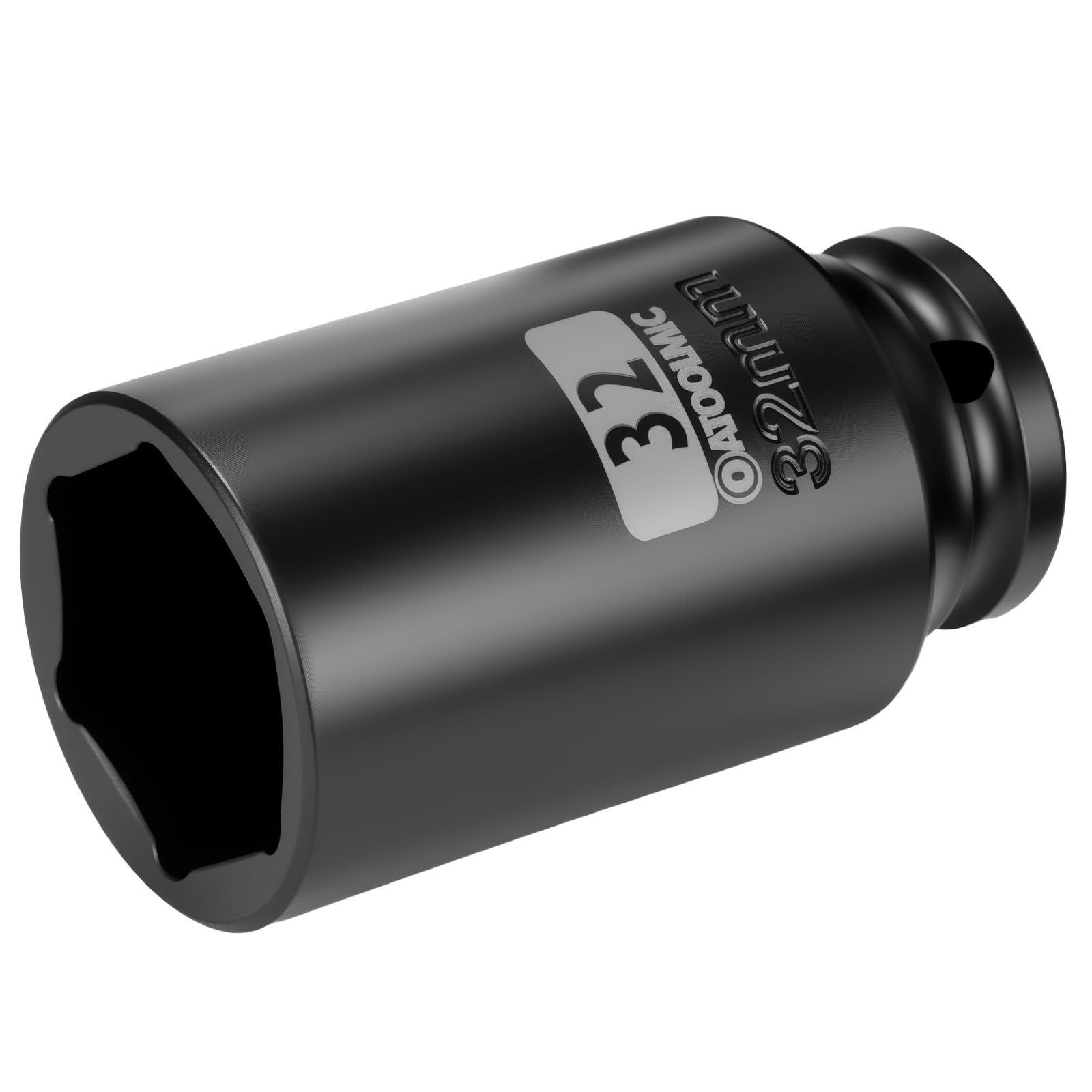 1/2 Inch Drive x 32mm Deep 6PT CR-MO Impact Socket for Removing Axle nut