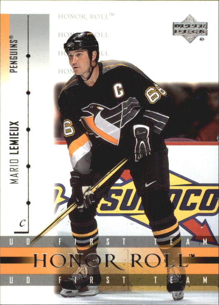 その他 2001 Mario Lemieux JERSEY CARD Mario Lemieux - 2001 Upper Deck Ice #36 Pittsburgh Penguins