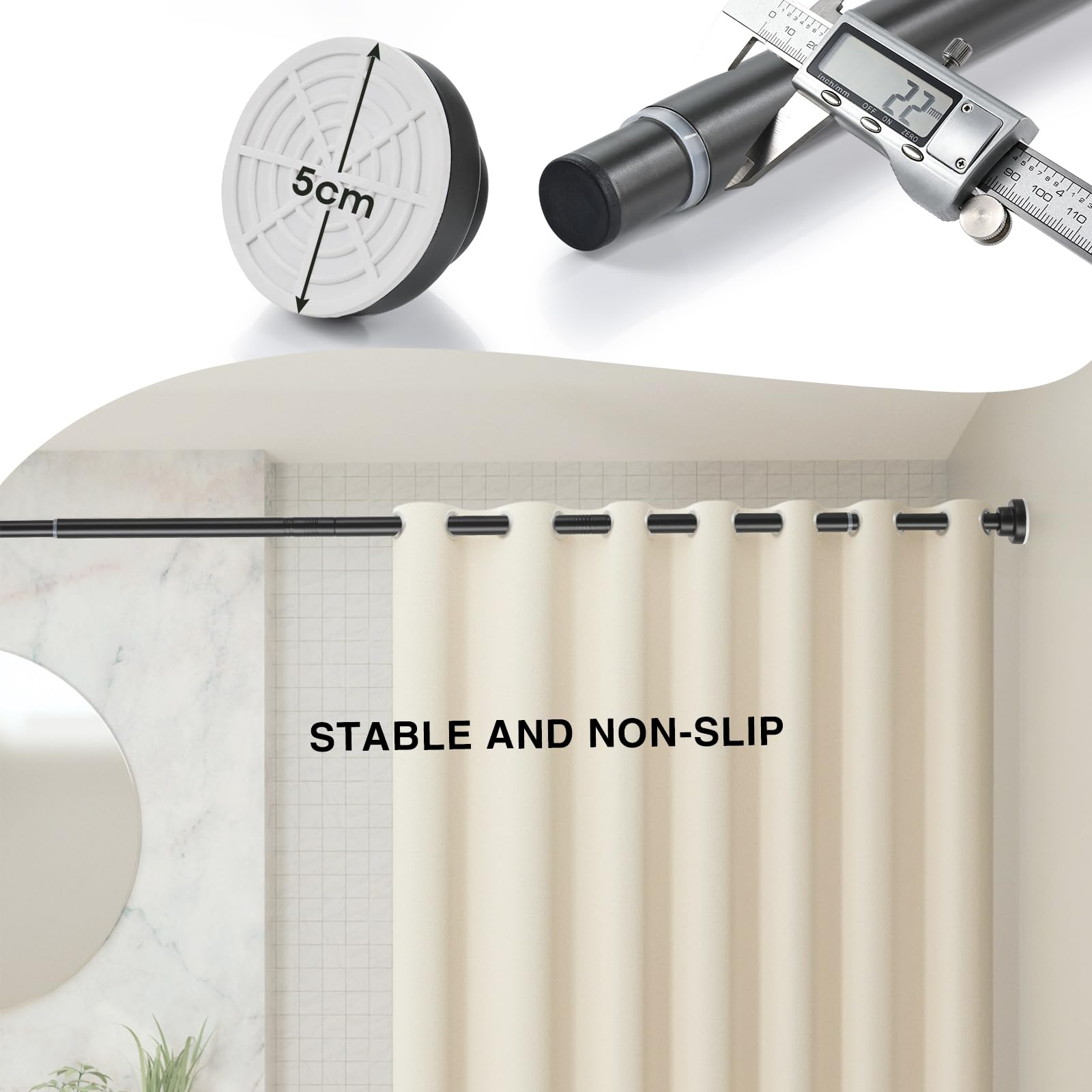 Shower Curtain Rod - Image 4