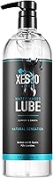 XESSO Hypoallergenic Water-Based Lube 32oz - Natural Glycerin-Free Personal Lubricant, pH-Balanced for Sensitive Skin, Toys & Condoms, Made in USA