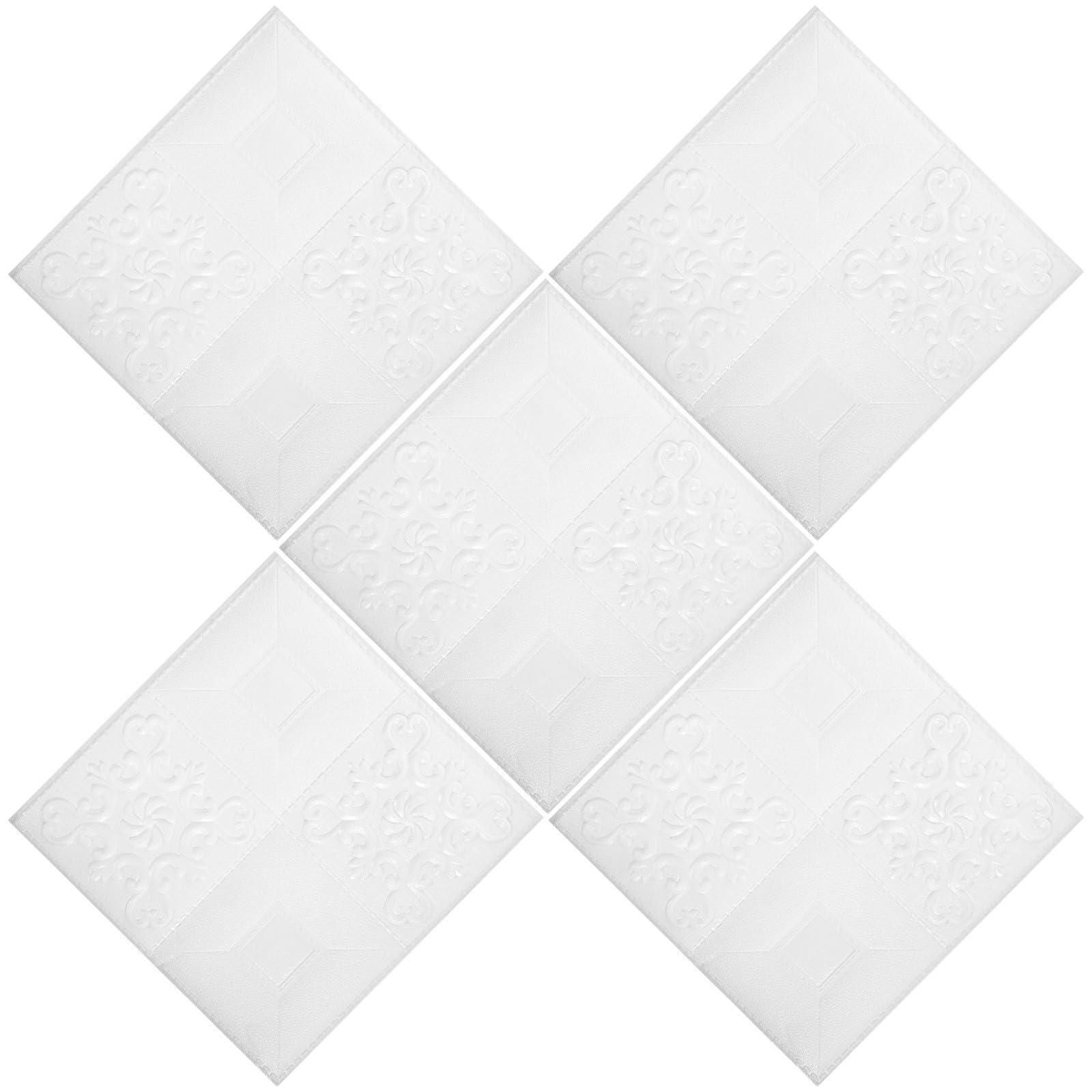 Paneles de pared autoadhesivos de espuma Xpe y revestimiento decorativo para salón de 20 piezas