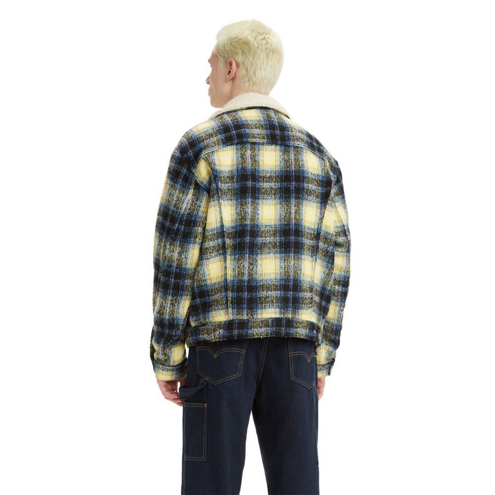 Mastranza Vintage Fit Sherpa Trucker Jacket Maschi - Dettaglio