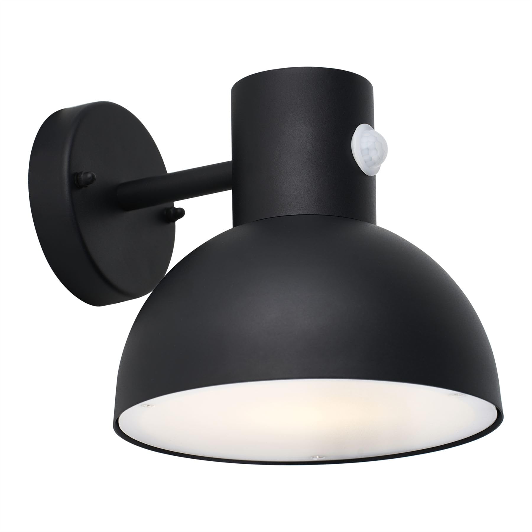 First Choice Lighting ArkleBlack Motion Sensor Outdoor Wall Light from B&Q