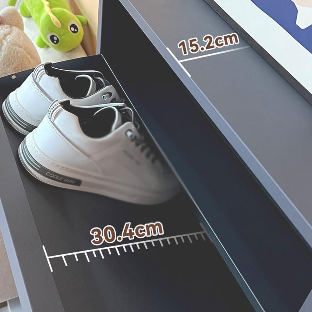 Freestanding Shoe Rack Locker Shoe Cabinet, Home Doorway, Large Capacity, Entrance Cabinet, Simple Modern Storage Cabinet, Shoe Rack Multifunctional Locker(Color:B) (B One Size)