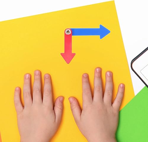 Miniatura 4 de EXCEART Manecillas de reloj de plástico para ocasión aplicable, adecuado para el hogar, escuela, aula, manualidades de bricolaje y así sucesivamente