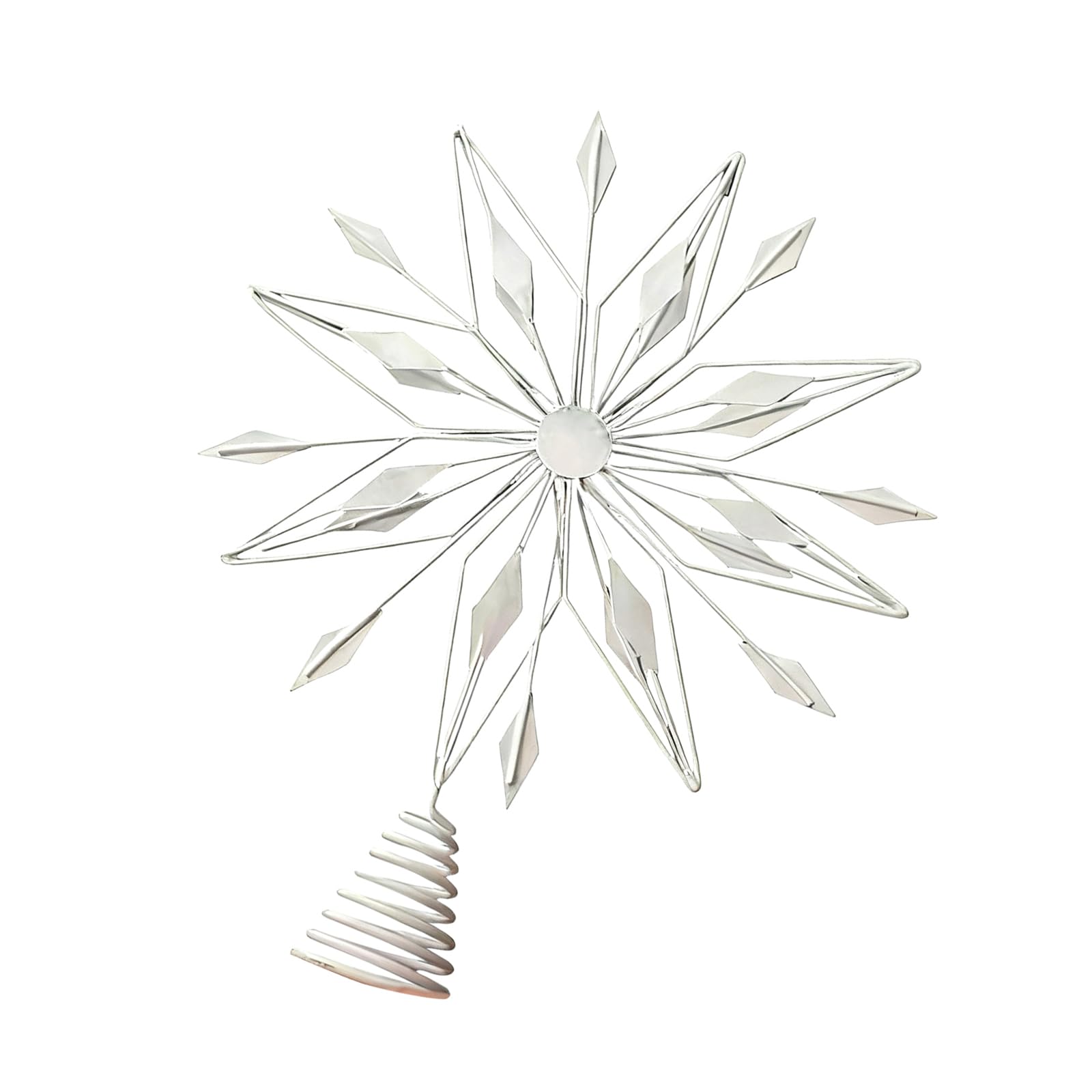 Tsophreniq Metal Irregular Tree Toppers Easy Install Star Christmas Tree Top Ornament Stylish Home Decoration Accessories Christmas Toppers