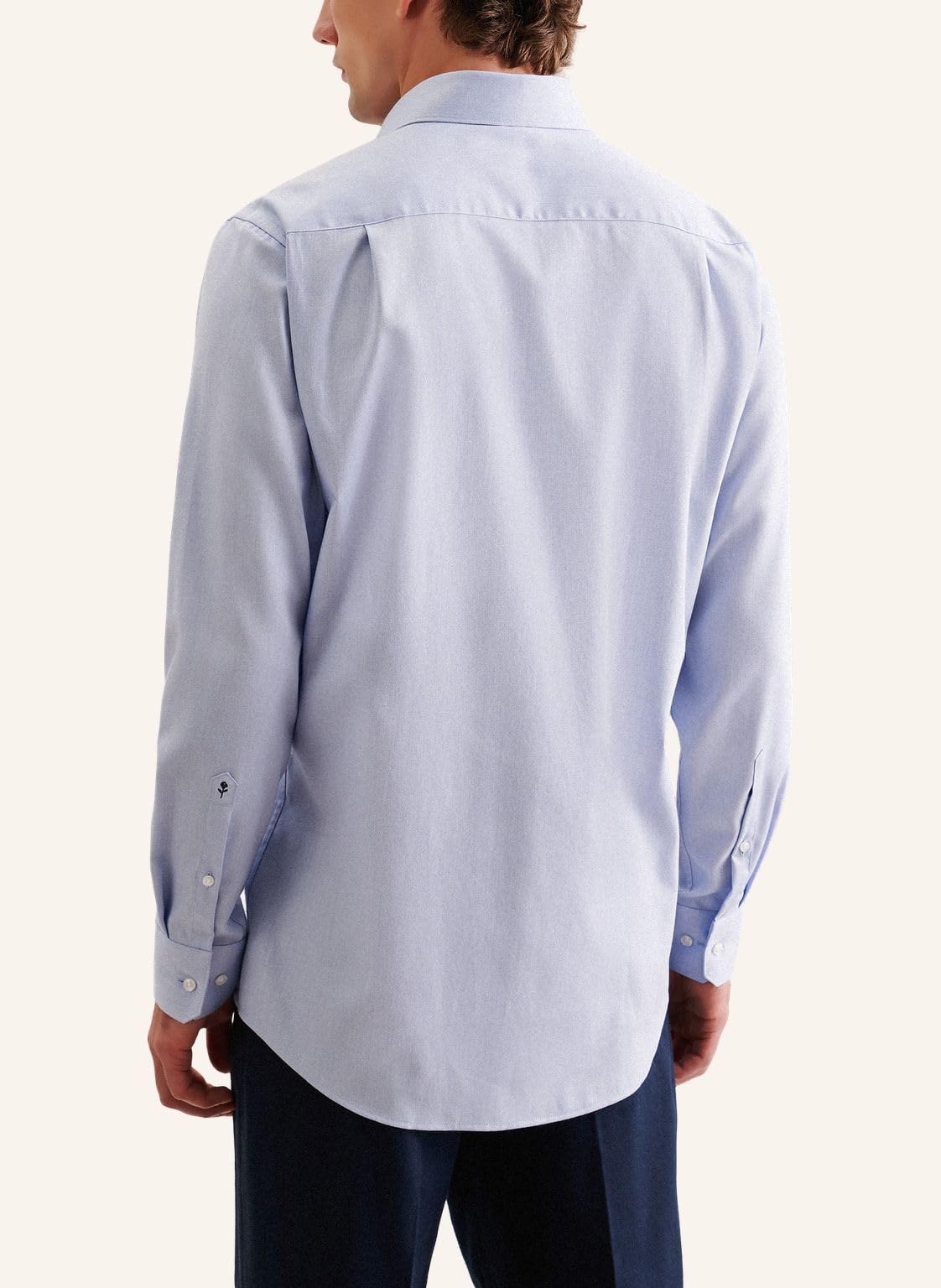 Seidensticker Herren Regular Fit Langarm Business-Hemd Hemd (1er Pack)