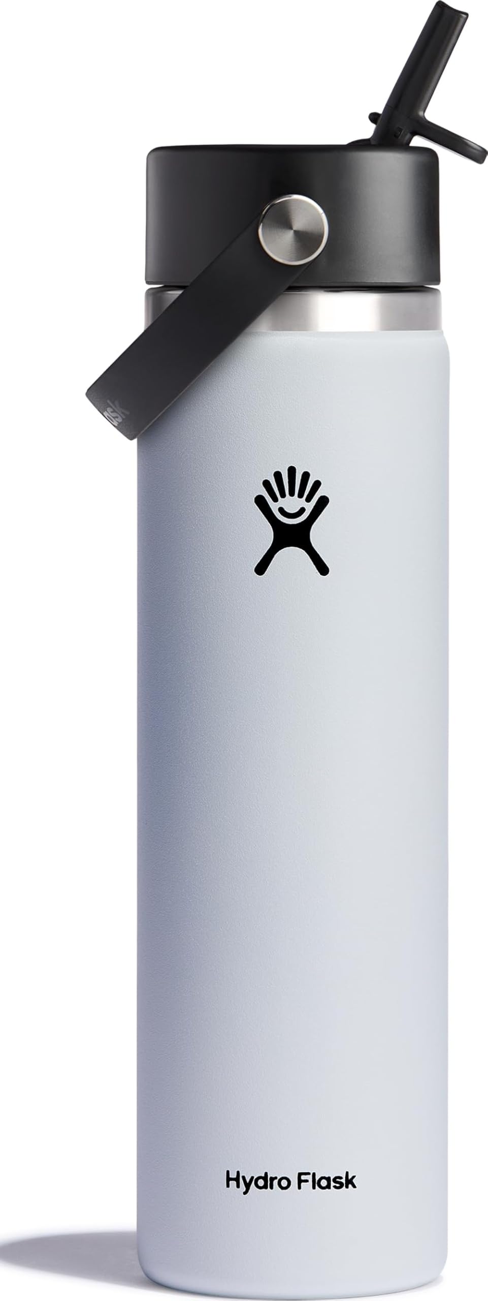 Amazon | Hydro Flask 24 OZ Wide Flex Straw Cap White | Hydro Flask